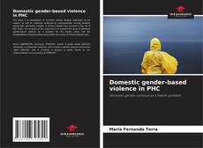 Portada del libro de Domestic gender-based violence in PHC