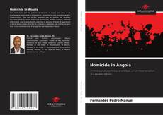 Capa do livro de Homicide in Angola 