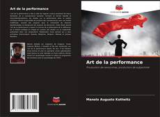 Capa do livro de Art de la performance 
