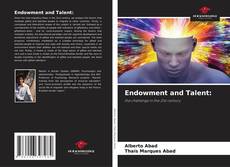 Endowment and Talent: kitap kapağı