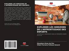Buchcover von EXPLORER LES HORIZONS DE L'APPRENTISSAGE DES ENFANTS
