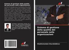 Sistema di gestione della qualità del personale nelle organizzazioni kitap kapağı