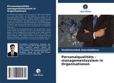 Personalqualitäts - managementsystem in Organisationen kitap kapağı