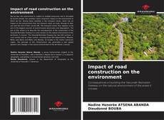 Buchcover von Impact of road construction on the environment