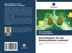 Buchcover von Geschäftsplan für die Ananas(Ananas comosus)