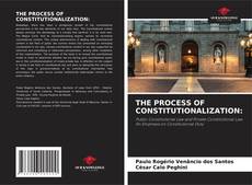 Couverture de THE PROCESS OF CONSTITUTIONALIZATION: