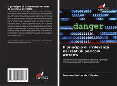 Bookcover of Il principio di irrilevanza nei reati di pericolo astratto