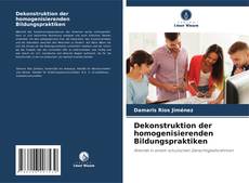 Bookcover of Dekonstruktion der homogenisierenden Bildungspraktiken
