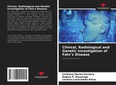 Borítókép a  Clinical, Radiological and Genetic Investigation of Fahr's Disease - hoz