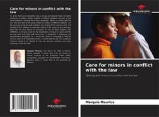 Portada del libro de Care for minors in conflict with the law