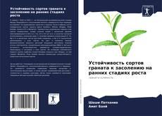 Bookcover of Устойчивость сортов граната к засолению на ранних стадиях роста