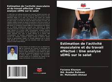 Portada del libro de Estimation de l'activité musculaire et du travail effectué : Une analyse sEMG sur le salat