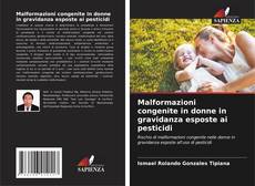 Buchcover von Malformazioni congenite in donne in gravidanza esposte ai pesticidi