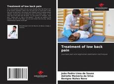 Обложка Treatment of low back pain