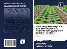 Bookcover of Производство латука в два вегетационных периода при удобрении овечьим навозом