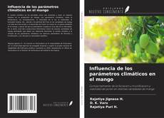 Capa do livro de Influencia de los parámetros climáticos en el mango 