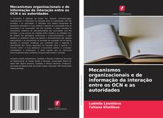 Capa do livro de Mecanismos organizacionais e de informação da interação entre os OCN e as autoridades 