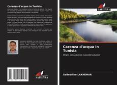 Buchcover von Carenza d'acqua in Tunisia