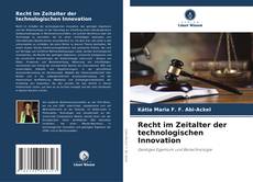 Buchcover von Recht im Zeitalter der technologischen Innovation