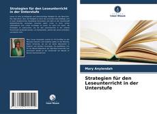 Strategien für den Leseunterricht in der Unterstufe kitap kapağı