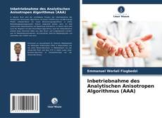 Buchcover von Inbetriebnahme des Analytischen Anisotropen Algorithmus (AAA)