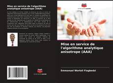 Bookcover of Mise en service de l'algorithme analytique anisotrope (AAA)