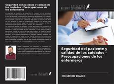 Portada del libro de Seguridad del paciente y calidad de los cuidados - Preocupaciones de los enfermeros
