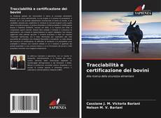 Capa do livro de Tracciabilità e certificazione dei bovini 