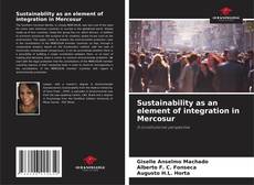 Buchcover von Sustainability as an element of integration in Mercosur
