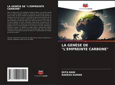 Buchcover von LA GENÈSE DE "L'EMPREINTE CARBONE"
