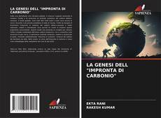 Capa do livro de LA GENESI DELL "IMPRONTA DI CARBONIO" 
