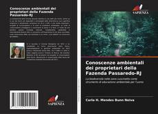 Buchcover von Conoscenze ambientali dei proprietari della Fazenda Passaredo-RJ
