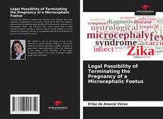 Buchcover von Legal Possibility of Terminating the Pregnancy of a Microcephalic Foetus