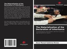 Обложка The Materialization of the Declaration of Inheritance