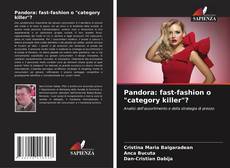 Portada del libro de Pandora: fast-fashion o "category killer"?