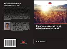 Portada del libro de Finance coopérative et développement rural