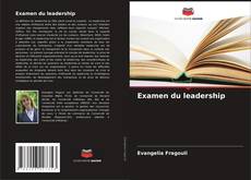 Examen du leadership kitap kapağı