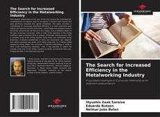 Couverture de The Search for Increased Efficiency in the Metalworking Industry