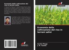 Buchcover von Economia della coltivazione del riso in terreni salini