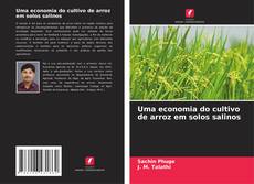 Capa do livro de Uma economia do cultivo de arroz em solos salinos 