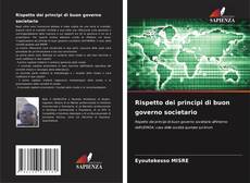 Bookcover of Rispetto dei principi di buon governo societario