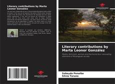 Couverture de Literary contributions by Marta Leonor González