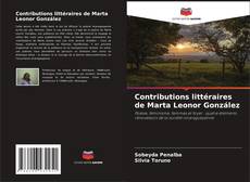 Buchcover von Contributions littéraires de Marta Leonor González