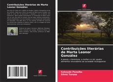 Portada del libro de Contribuições literárias de Marta Leonor González