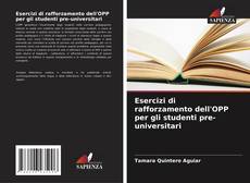 Capa do livro de Esercizi di rafforzamento dell'OPP per gli studenti pre-universitari 