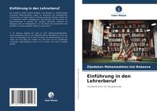 Capa do livro de Einführung in den Lehrerberuf 