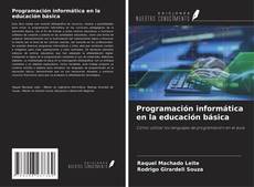 Programación informática en la educación básica kitap kapağı