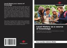Capa do livro de Local History as a source of knowledge 