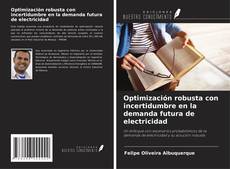 Buchcover von Optimización robusta con incertidumbre en la demanda futura de electricidad