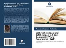 Copertina di Wahrnehmungen und Erfahrungen mit dem Community Work Programme (CWP)